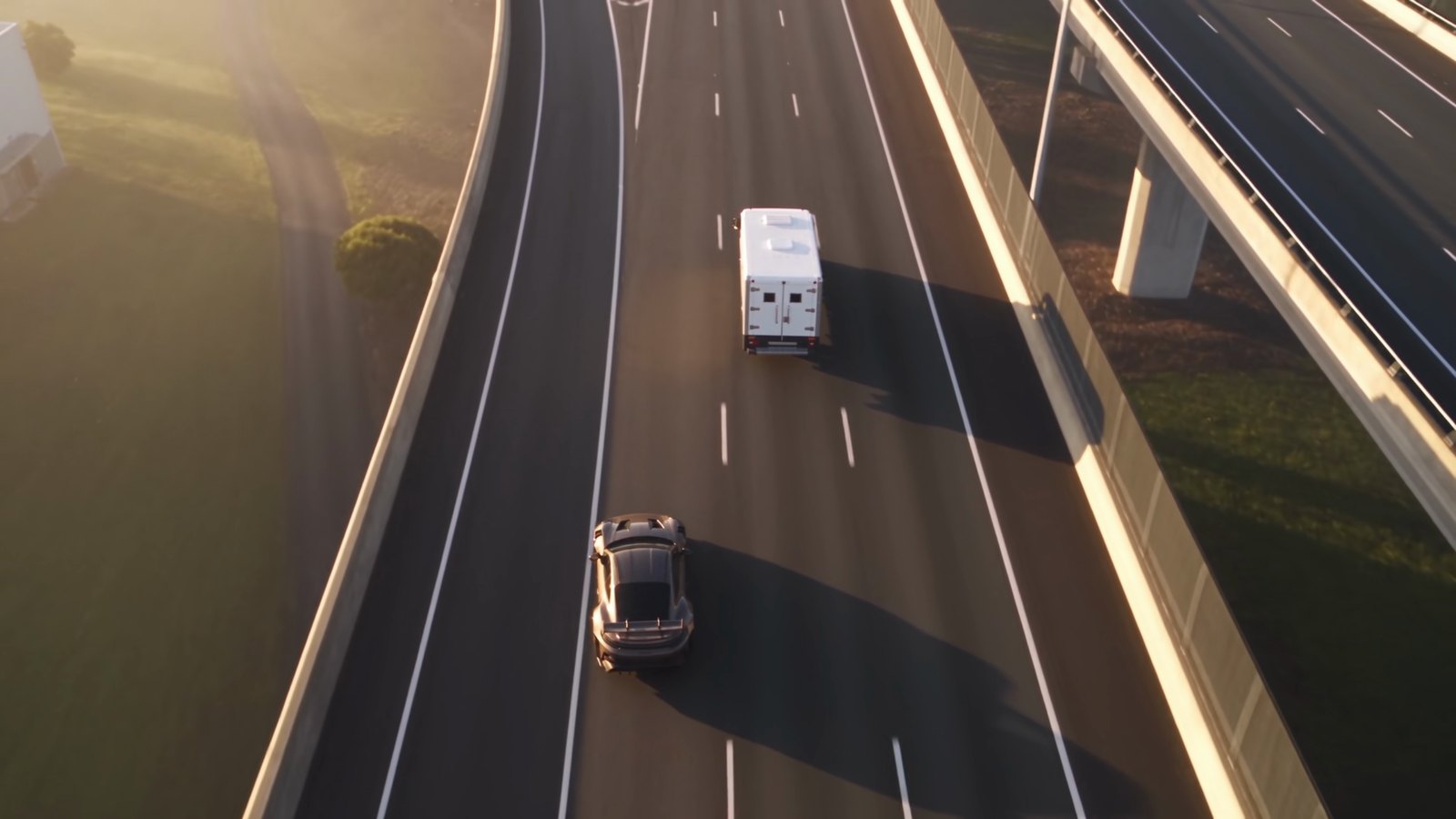 The Split At The Exit, in the film