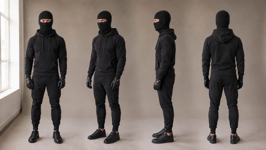 Mini C, masked