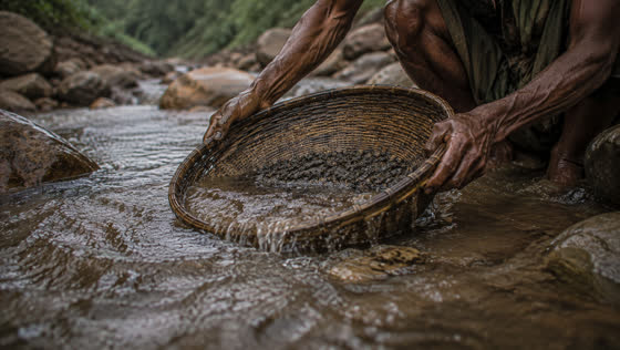 Washing Gravel