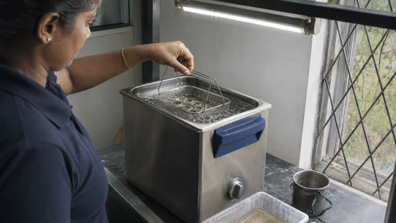 Ultrasonic Cleaning