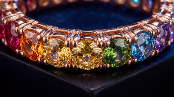 Rainbow Eternity Band