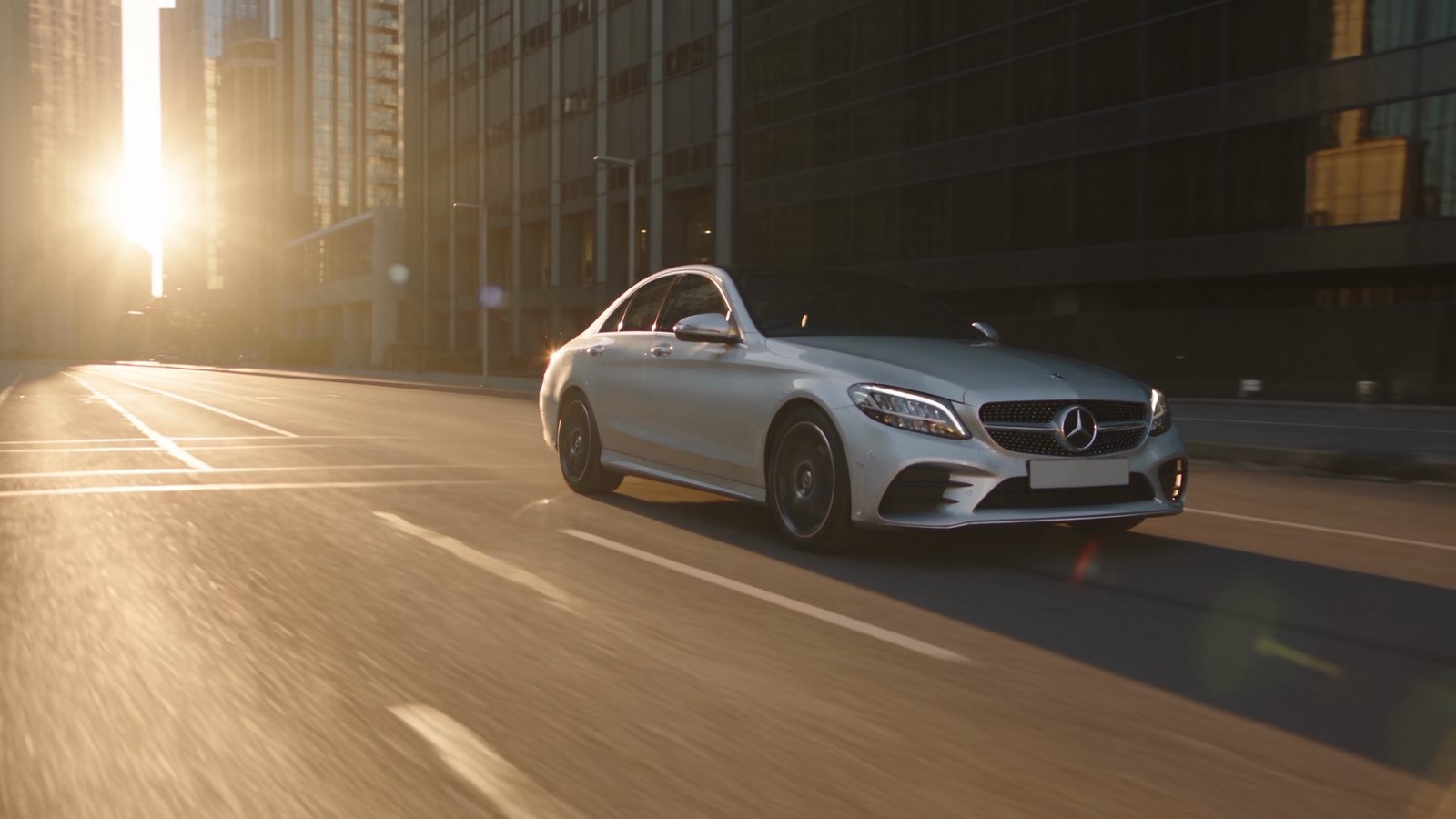 The C 300 In The City, in the film