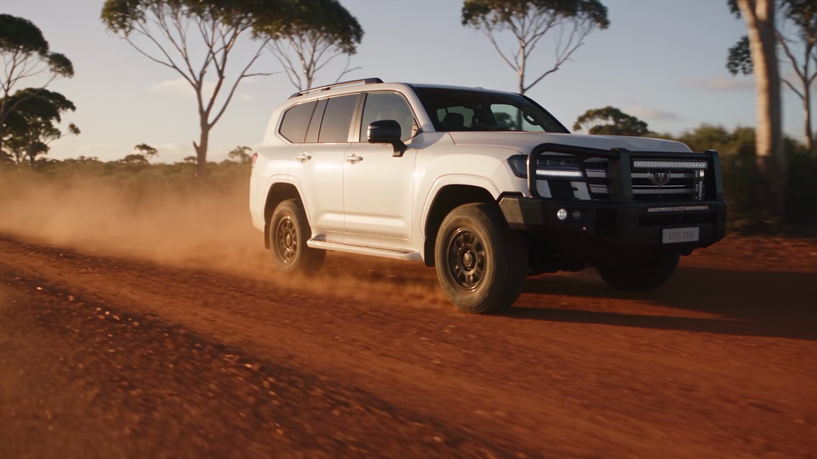 The LandCruiser On The Dirt, in the film
