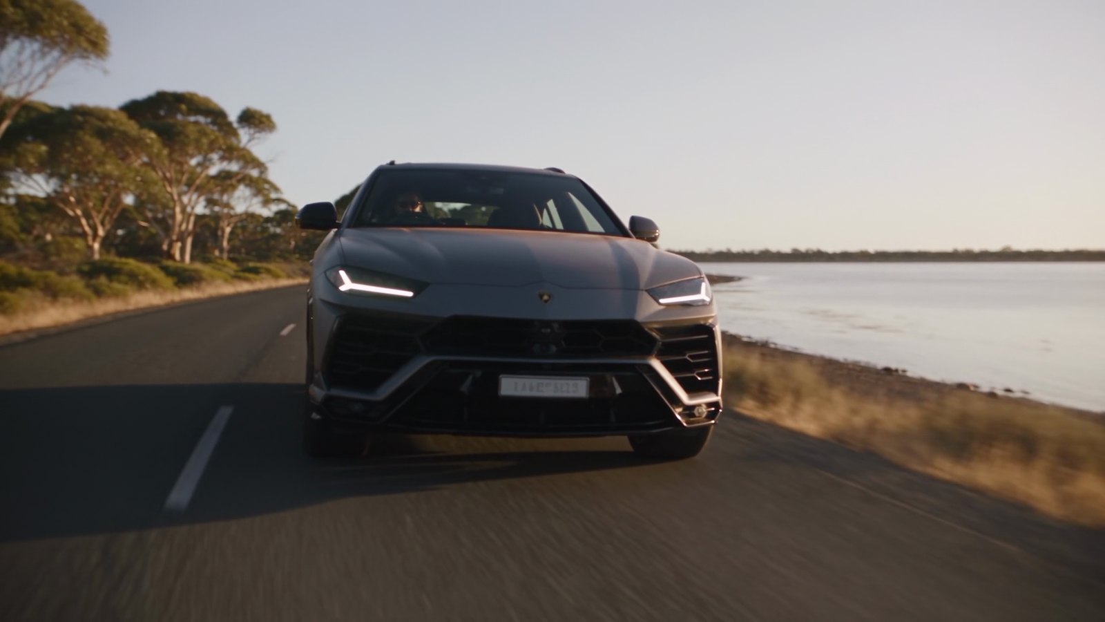 The Urus On The Lake Road, in the film