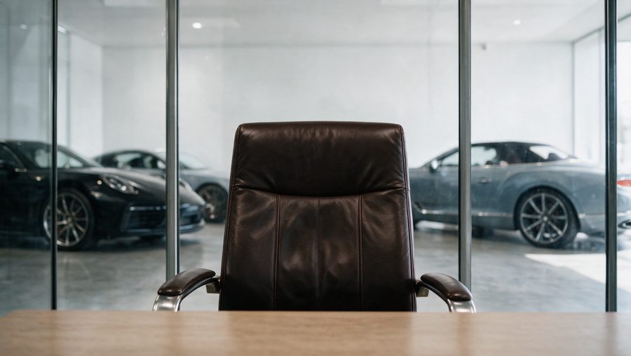 Behind the buyer