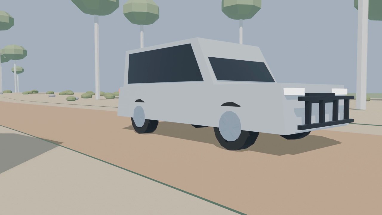 The LandCruiser On The Dirt, previs