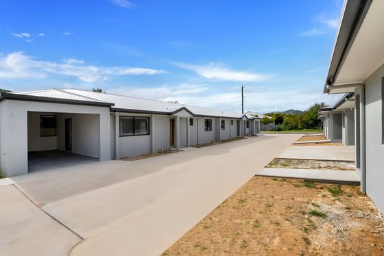Driveway and garages