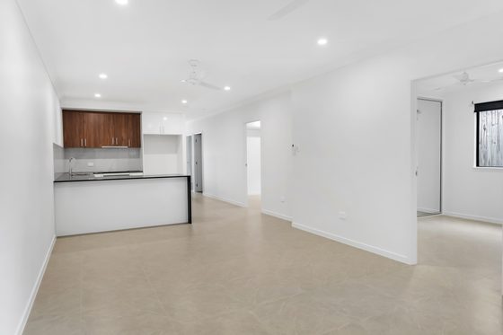 Kitchen and living