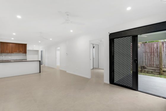 Living and kitchen