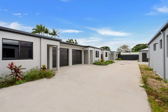 Units and front gardens