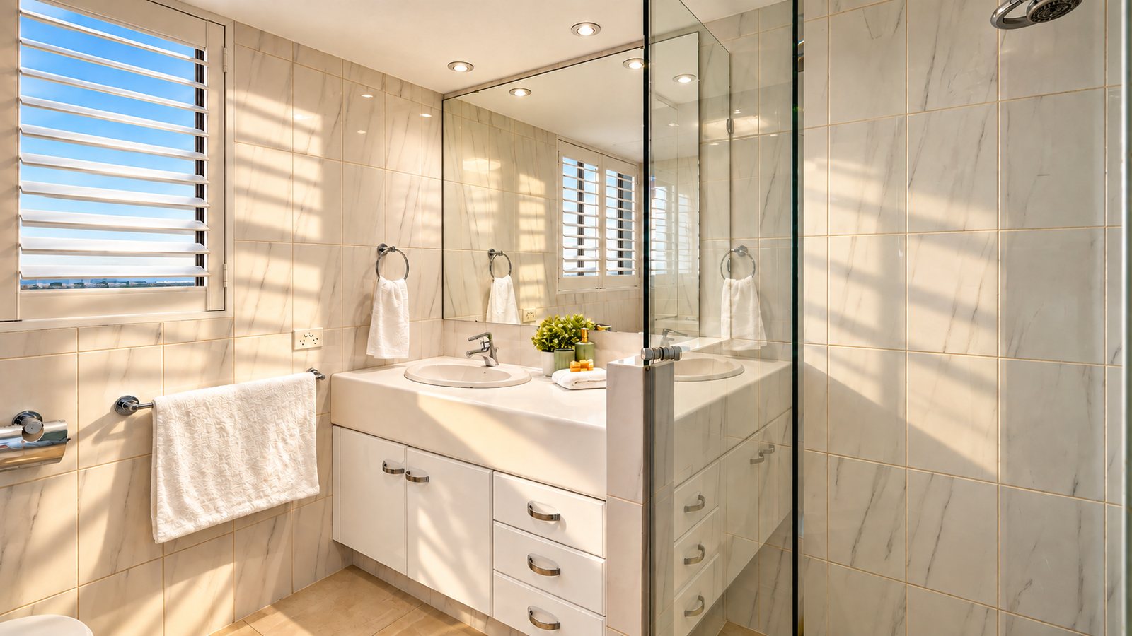 Bathroom, in the film