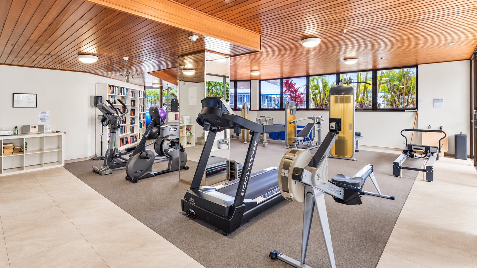 Gym, in the film