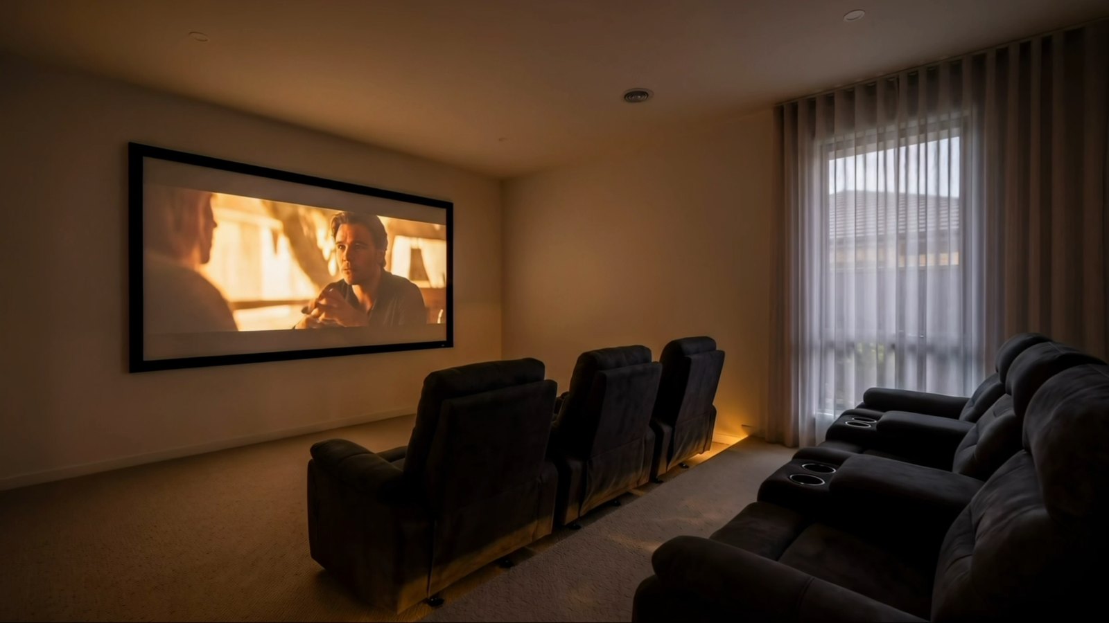 Home Theatre, in the film