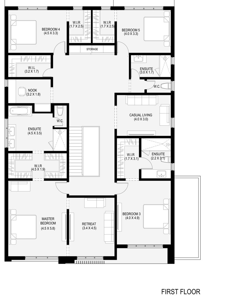 First floor plan