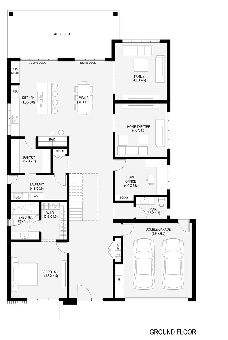 Ground floor plan