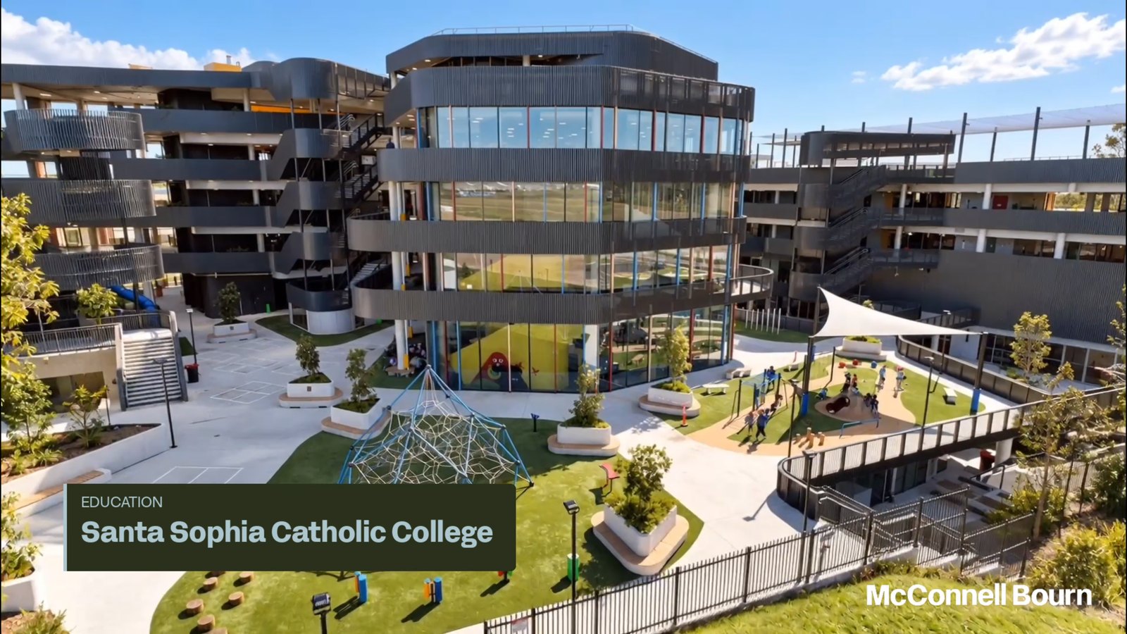 Santa Sophia Catholic College, in the film
