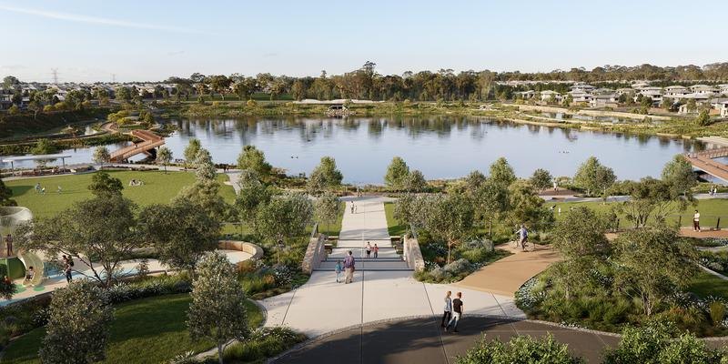 The Gables Lake Foreshore, photo
