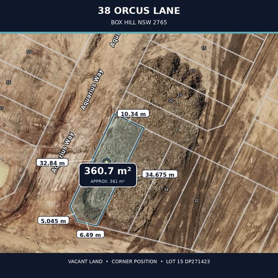 Lot map