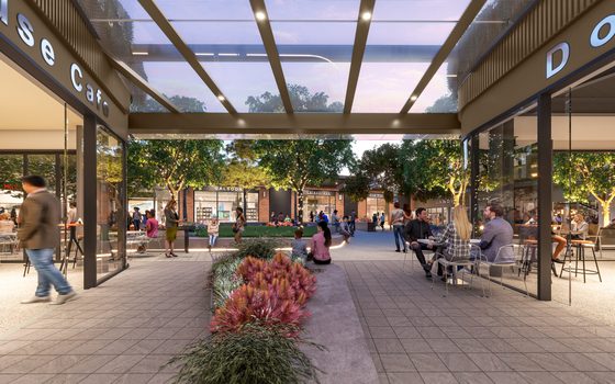 Rouse Hill Town Centre, café