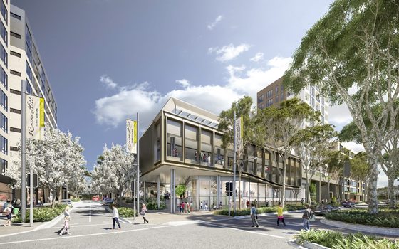 Rouse Hill Town Centre, street